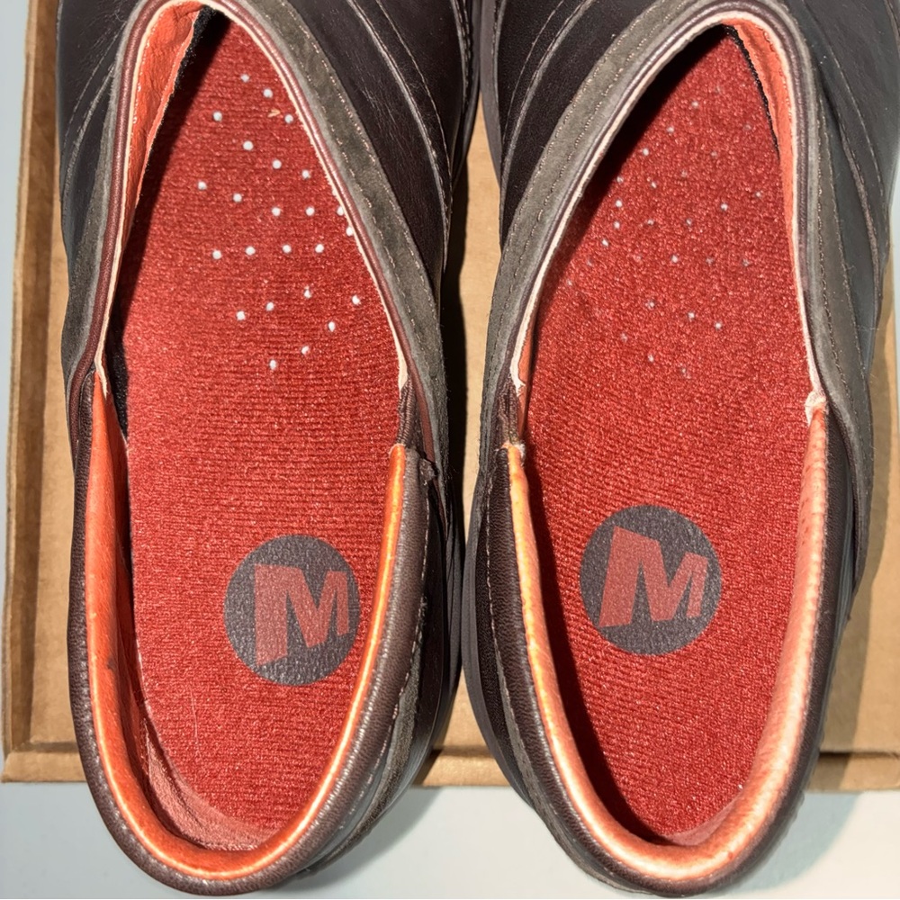 Merrell Women’s Primo Patch Slip-On Loafer Leather Shoes Size 8 - Picture 6 of 8